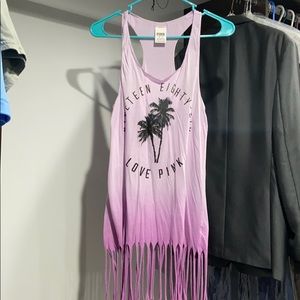 PINK Victoria's Secret Purple Ombre Swim Coverup